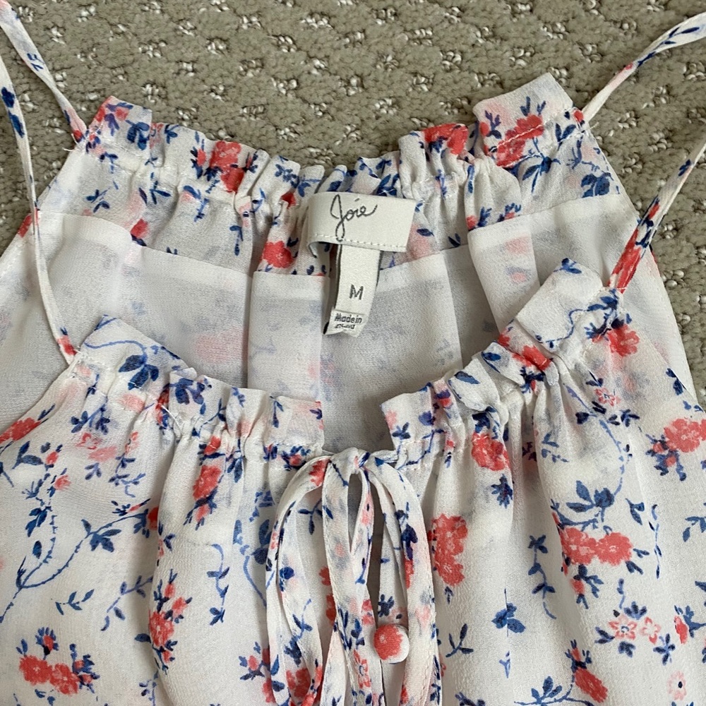 Joie Floral Chiffon Cami - Picture 3 of 7